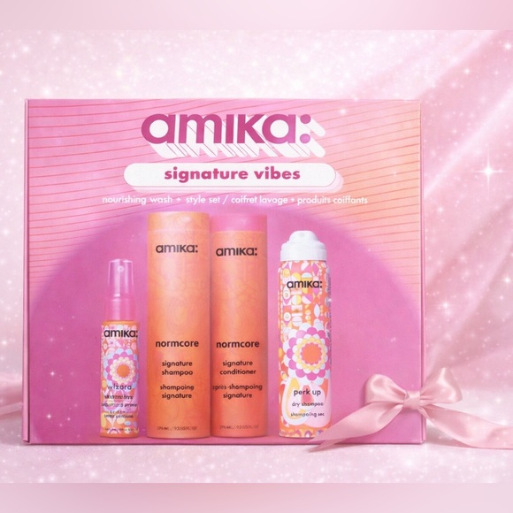 amika Other - 💖 amika Signature Vibes Nourishing Wash + Style Set | Brand New In Box 💖